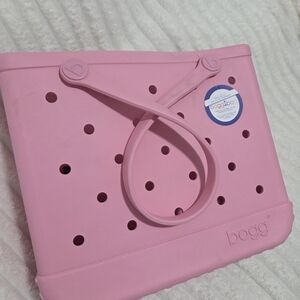 BOGG BAG Light Pink Perforated Tote
